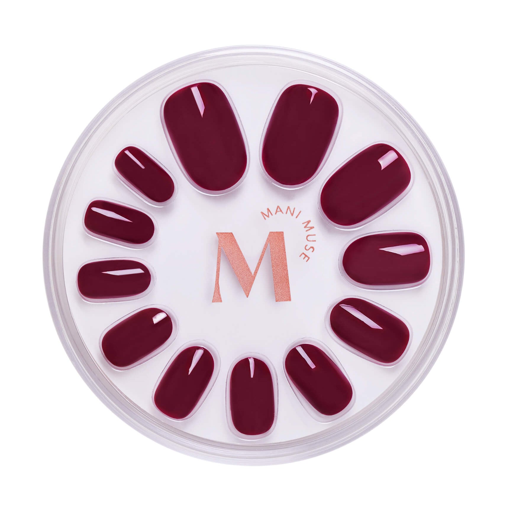 Mani Muse Beet It Creep Press-on Nails - Round