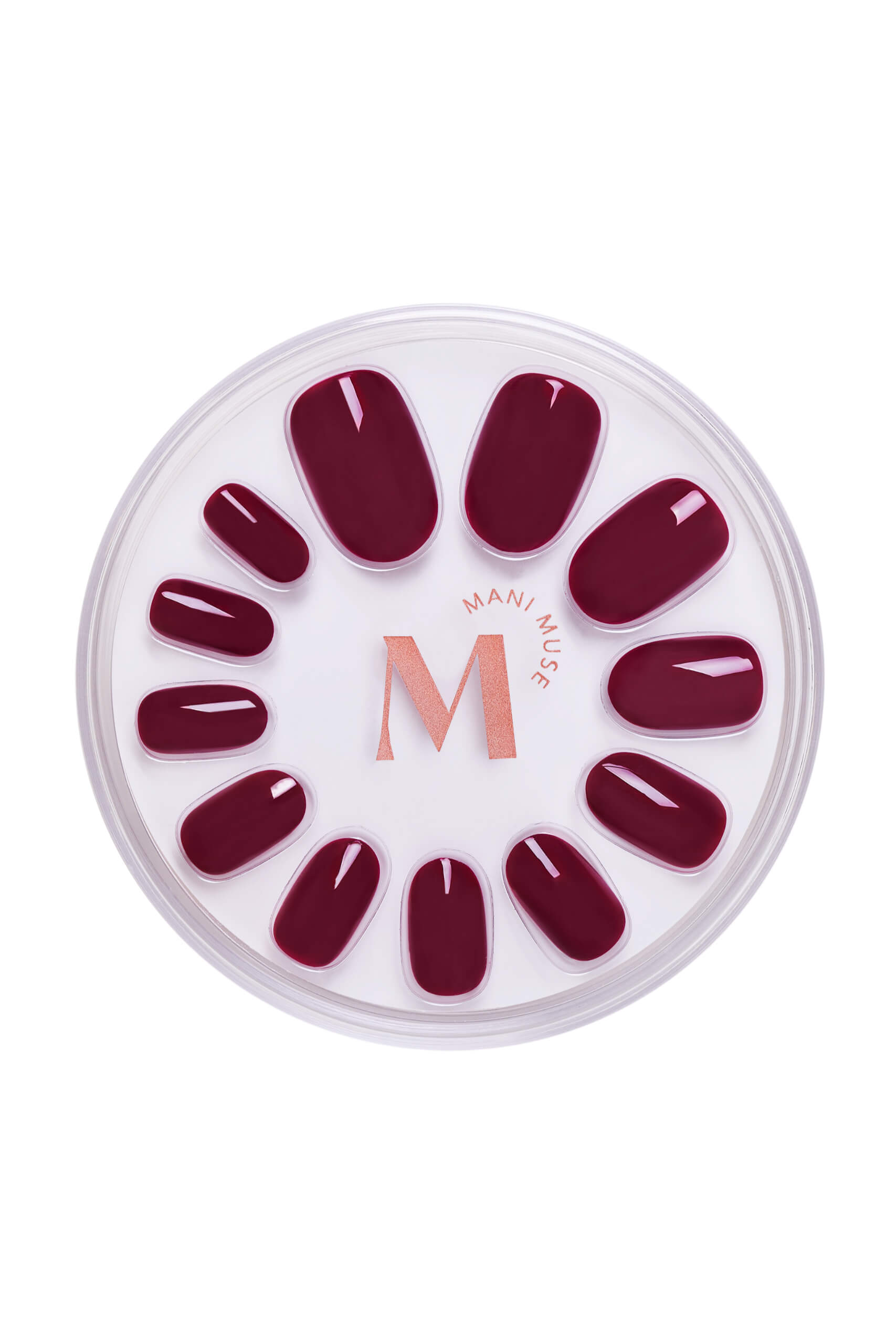 Mani Muse Beet It Creep Press-on Nails - Round