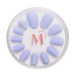 Mani Muse Blue My Mind Press-on Nails - Round