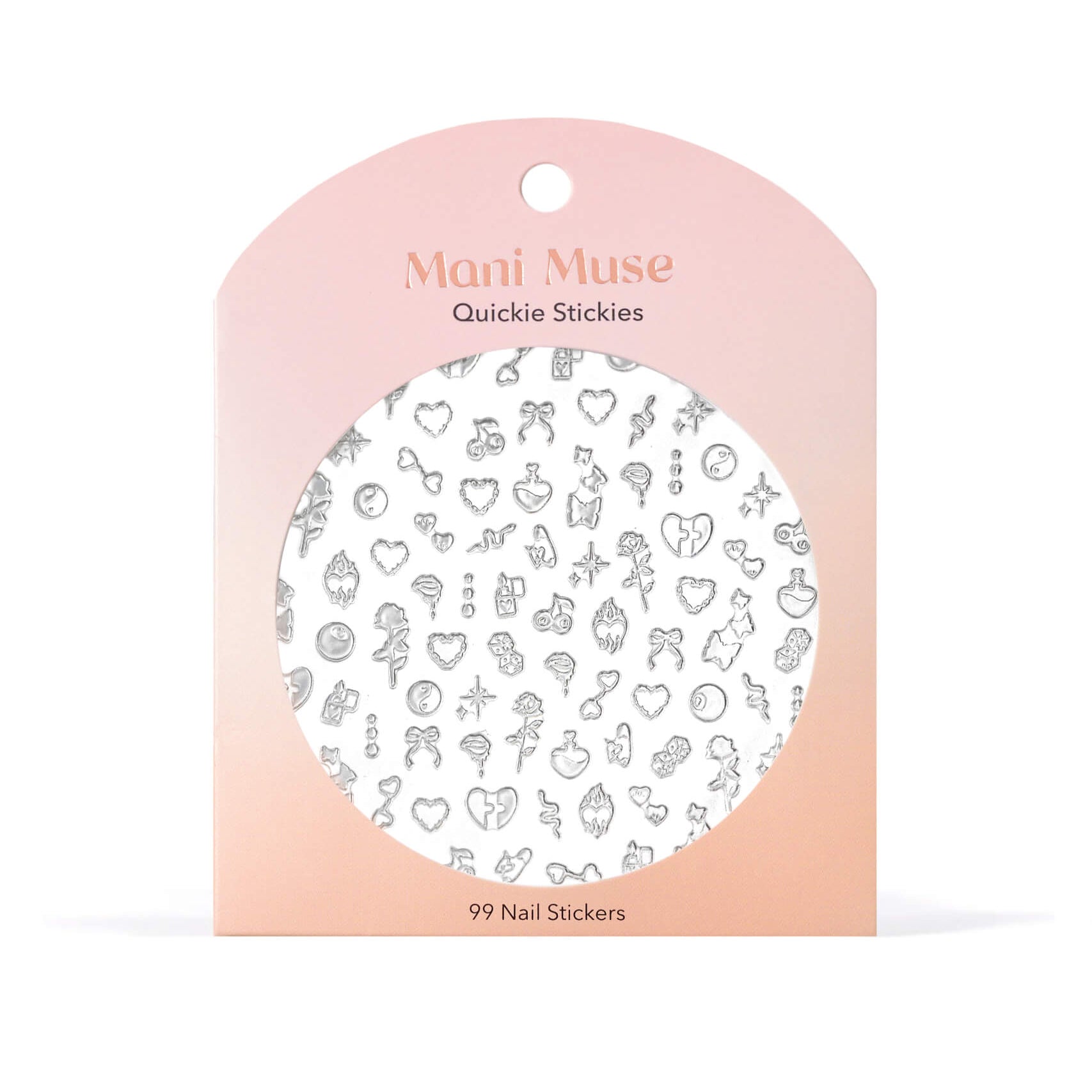 Mani Muse Kill Em With Chrome Nail Stickers