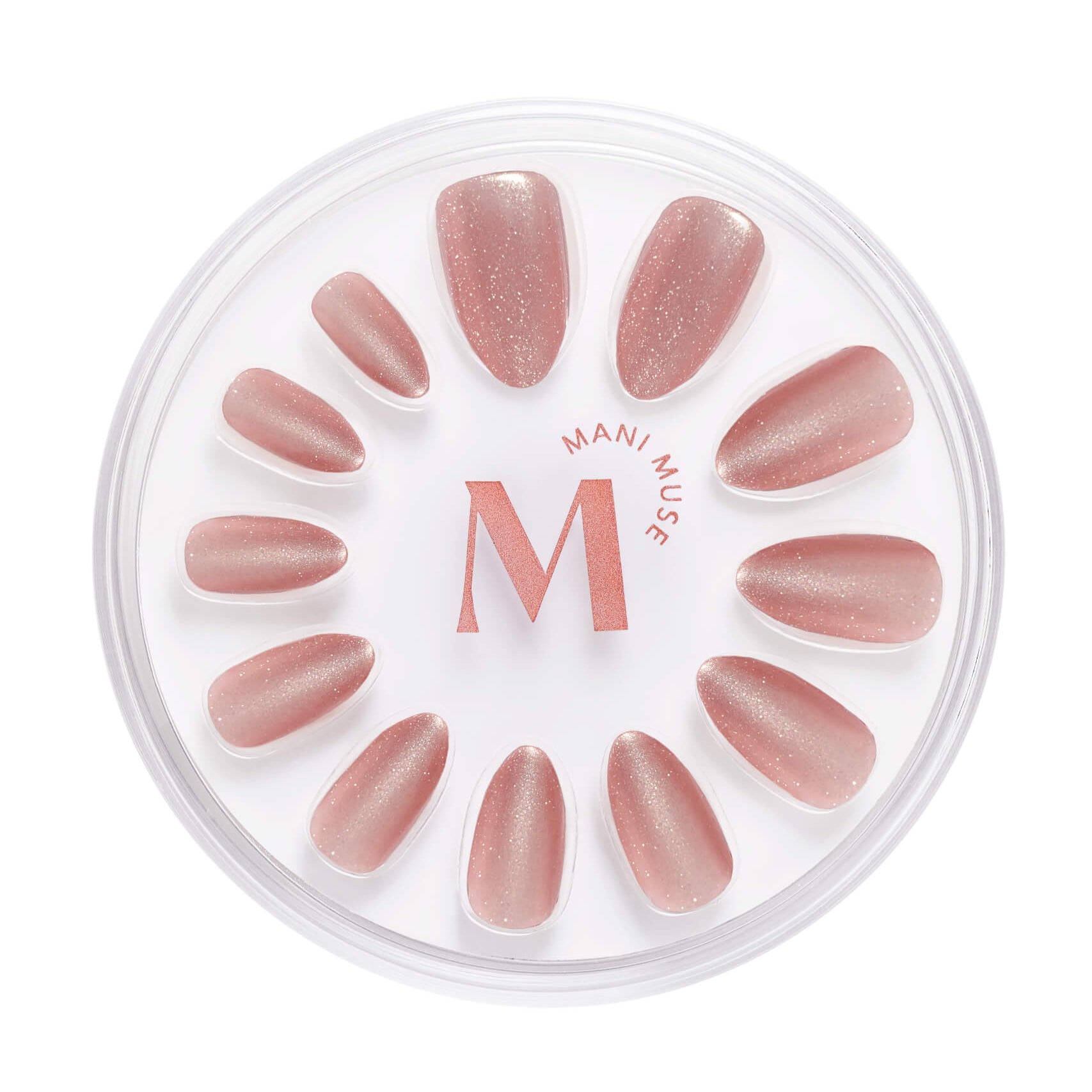 Mani Muse Pinky Blinders Press-on Nails - Almond