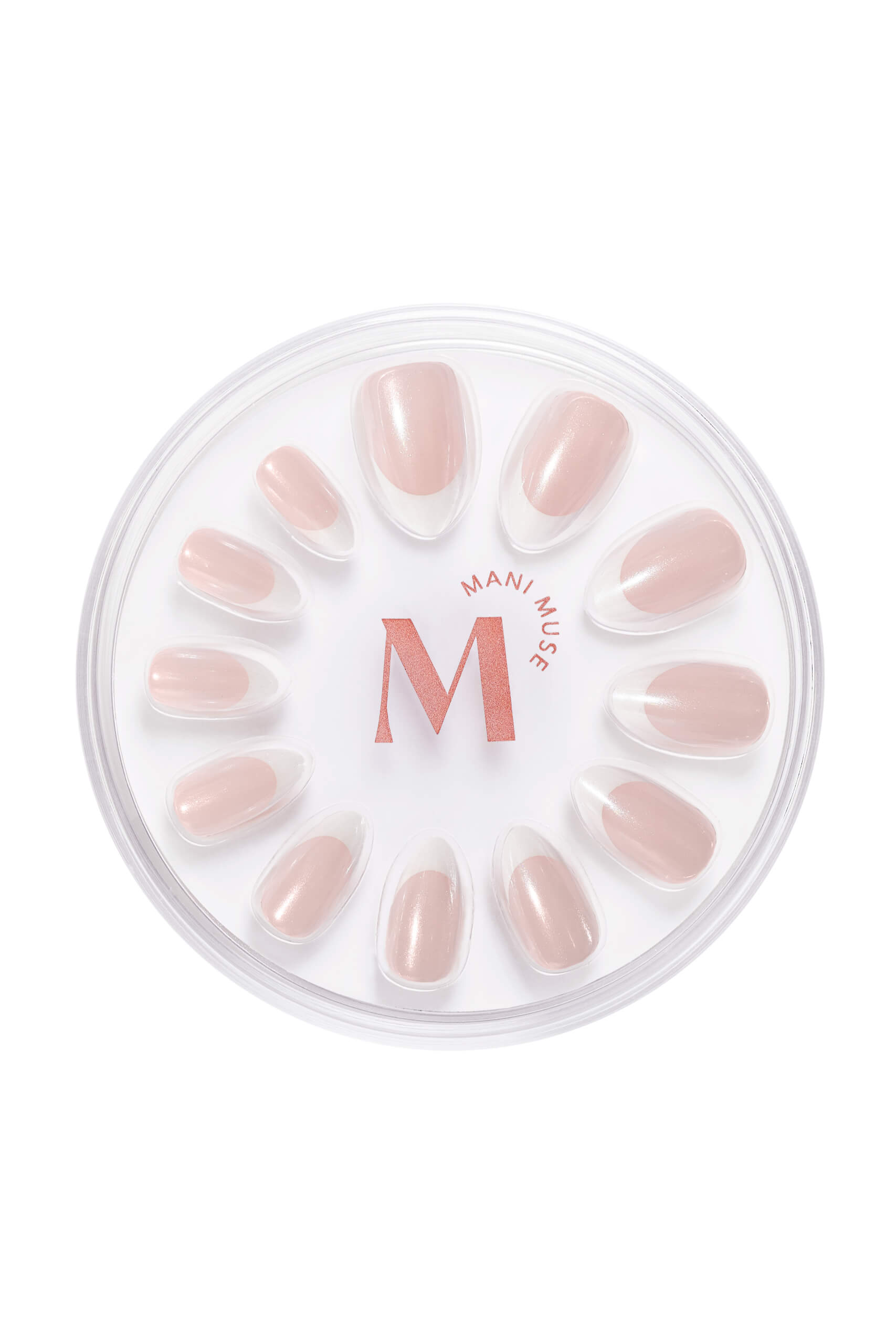 Mani Muse You Drive Me Glazy Press-on Nails - Almond